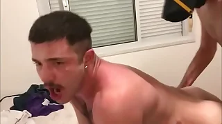 Gangbang a handful of guys one hole - Brazilians