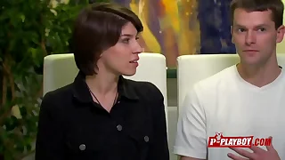 Interracial Facetious ambisextrous Coition in the SWINGER HOUSE