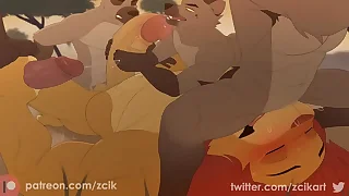 Simba negotiation back hyenas